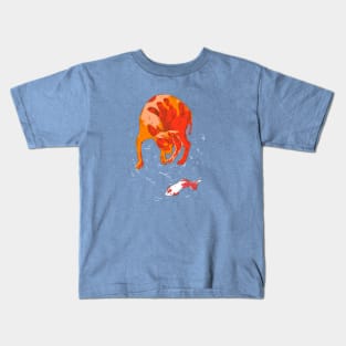 Koi Cat Kids T-Shirt